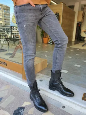 Blake Slim Fit Black Jeans