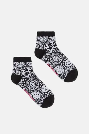 Dazzling Dish Ankle Sock