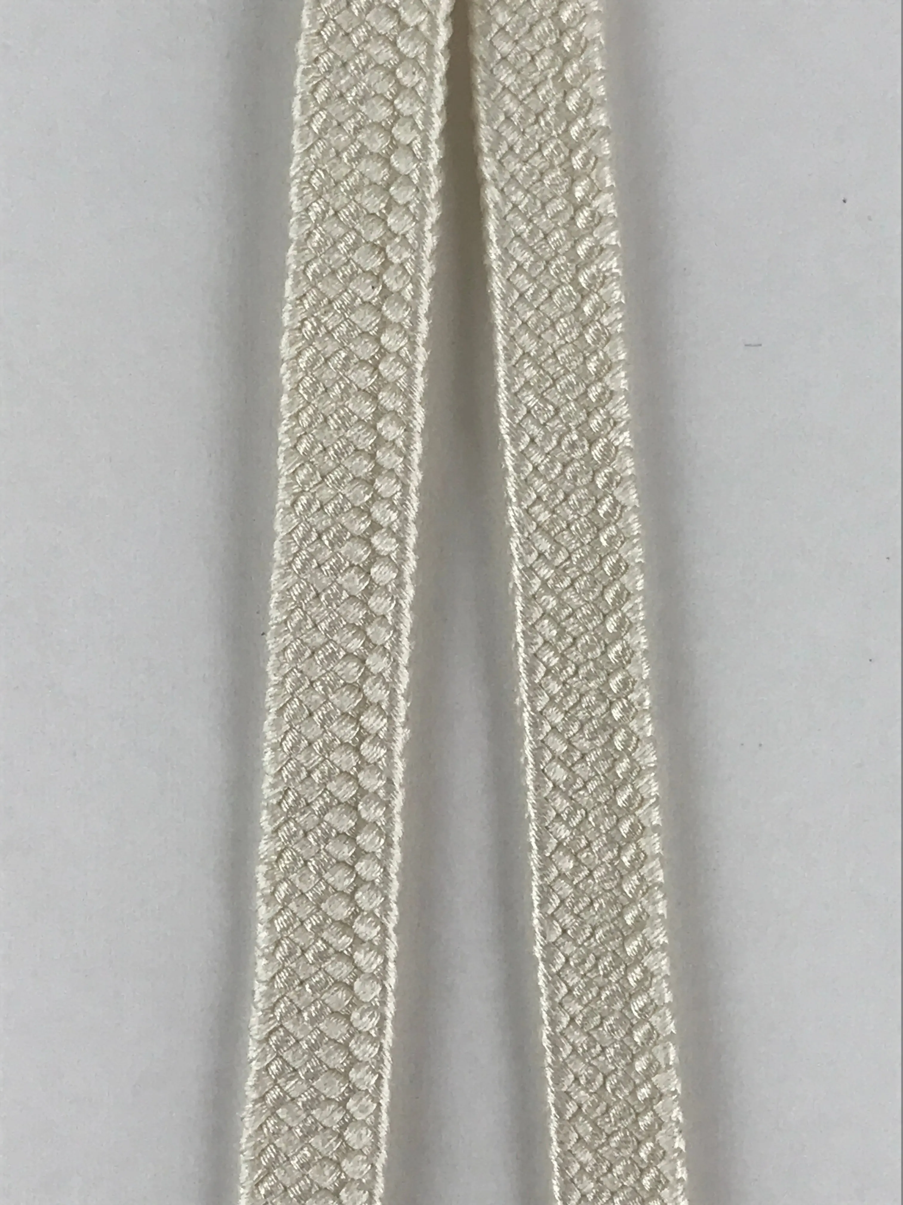 Japanese Haori Himo Ties Kimono Jacket Kimono Accessory Silk White String OJ180