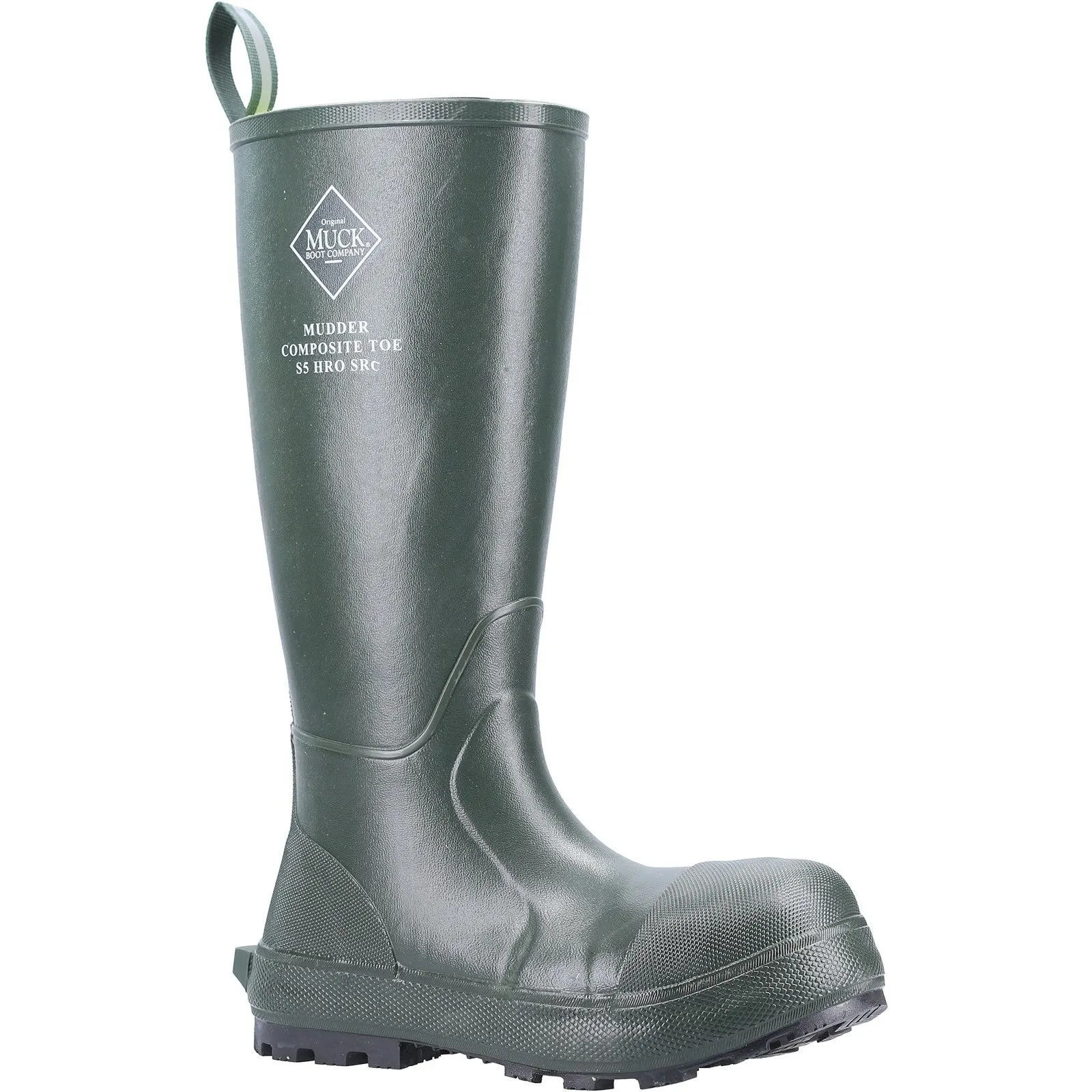 Muck Boots Mudder Tall Safety Wellington S5 S5 Moss