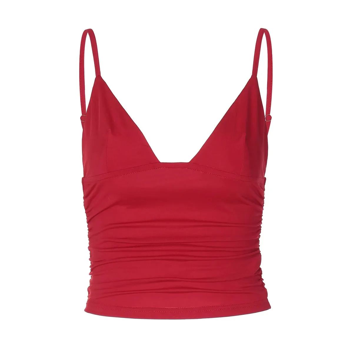 Trendy Ruched Cami Top